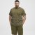 North Latitude T-shirt Allover Printed Green - T-skjorter - Store T-skjorter - 2XL-14XL