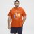 North Latitude T-Shirt Ice Cream Orange - T-skjorter - Store T-skjorter - 2XL-14XL
