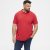 North Latitude Polo Short Sleeve Red - Polo- & Piqueskjorter - Poloskjorte i store størrelser - 2XL-8XL