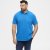 North Latitude Polo Short Sleeve Blue - Polo- & Piqueskjorter - Poloskjorte i store størrelser - 2XL-8XL