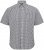North Latitude Shirt Short Sleeve Checked Grey - Skjorter - Store skjorter - 2XL-8XL