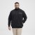 North Latitude Sweatshirt Cardigan Black - Gensere og hettegensere - Store hettegensere - 2XL-14XL