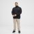 North Latitude Sweatshirt Cardigan Black - Gensere og hettegensere - Store hettegensere - 2XL-14XL