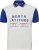 North Latitude Polo Short Sleeve Blue And White TALL - HERREKLÆR MT-6XLT - Klær for høye menn