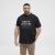 North Latitude Polo Pique Short Sleeve Black - Polo- & piqueskjorter - Poloskjorte i store størrelser - 2XL-8XL
