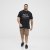 North Latitude Polo Pique Short Sleeve Black - Polo- & piqueskjorter - Poloskjorte i store størrelser - 2XL-8XL