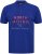 North Latitude Polo Pique Print Short Sleeve Cobalt Blue - Polo- & piqueskjorter - Poloskjorte i store størrelser - 2XL-8XL
