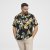 North Latitude Shirt Short Sleeve Printed Allover Black - Skjorter - Store skjorter - 2XL-8XL