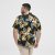 North Latitude Shirt Short Sleeve Printed Allover Black - Skjorter - Store skjorter - 2XL-8XL