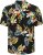 North Latitude Shirt Short Sleeve Printed Allover Black - Skjorter - Store skjorter - 2XL-8XL