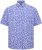 North Latitude Shirt Denim Printed Allover Blue - Skjorter - Store skjorter - 2XL-8XL