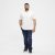 North Latitude Polo Short Sleeve White - Polo- & piqueskjorter - Poloskjorte i store størrelser - 2XL-8XL