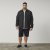 North Latitude 61106 Overshirt med Glidelås i Dressstil Svart - Jakker - Store jakker - 2XL-12XL