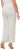 Ulla Popken Layered Chiffon Wide Leg Pants White - Jeans & Bukser i Store Størrelser – Plus Size - Jeans og bukser, EU 42-70
