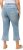 Ulla Popken Cropped Flared Eyelet Jeans Light Blue - Jeans & Bukser i Store Størrelser – Plus Size - Jeans og bukser, EU 42-70