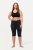 Ulla Popken Stretch Knit Bike Shorts Blue - Ulla Popken - Ulla Popken Plus-Size Klær