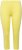 Ulla Popken Basic Stretch Knit Capris Yellow - Jeans & Bukser i Store Størrelser – Plus Size - Jeans og bukser, EU 42-70