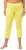 Ulla Popken Basic Stretch Knit Capris Yellow - Jeans & Bukser i Store Størrelser – Plus Size - Jeans og bukser, EU 42-70