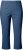Ulla Popken Stretch Basic Bengaline Capri Pants Denim Blue - Jeans & Bukser i Store Størrelser – Plus Size - Jeans og bukser, EU 42-70