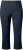 Ulla Popken Stretch Basic Bengaline Capri Pants Navy Blue - Jeans & Bukser i Store Størrelser – Plus Size - Jeans og bukser, EU 42-70