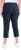 Ulla Popken Stretch Basic Bengaline Capri Pants Navy Blue - Jeans & Bukser i Store Størrelser – Plus Size - Jeans og bukser, EU 42-70
