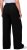 Ulla Popken Viscose Crinkle Drawstring Elastic Waist Pants Black - Jeans & Bukser i Store Størrelser – Plus Size - 