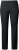 Ulla Popken Bengaline Slim Leg Sienna Fit Elastic Waist Pants Black - Jeans & Bukser i Store Størrelser – Plus Size - 