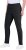 Ulla Popken Bengaline Slim Leg Sienna Fit Elastic Waist Pants Black - Jeans & Bukser i Store Størrelser – Plus Size - 
