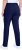 Ulla Popken Bengaline Slim Leg Sienna Fit Elastic Waist Pants Blue - Jeans & Bukser i Store Størrelser – Plus Size - 