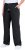 Ulla Popken Drawstring Elastic Waist Mary Fit Linen Pants Black - Jeans & Bukser i Store Størrelser – Plus Size - Jeans og bukser, EU 42-70