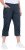 Ulla Popken Stretch Cotton Cargo Crop Pants Navy - Jeans & Bukser i Store Størrelser – Plus Size - Jeans og bukser, EU 42-70