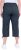 Ulla Popken Stretch Cotton Cargo Crop Pants Navy - Jeans & Bukser i Store Størrelser – Plus Size - Jeans og bukser, EU 42-70