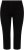 Ulla Popken Mony Stretch Capri Pants Black - Jeans & Bukser i Store Størrelser – Plus Size - 