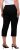 Ulla Popken Mony Stretch Capri Pants Black - Jeans & Bukser i Store Størrelser – Plus Size - 