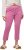 Ulla Popken Check Bengaline Slim Leg Sienna Fit Stretch Crop Pants Pale Lilac - Jeans & Bukser i Store Størrelser – Plus Size - 