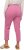 Ulla Popken Check Bengaline Slim Leg Sienna Fit Stretch Crop Pants Pale Lilac - Jeans & Bukser i Store Størrelser – Plus Size - 