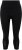 Ulla Popken Quick Dry Sport Crop Leggings Black - Jeans & Bukser i Store Størrelser – Plus Size - 