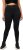 Ulla Popken High Waist Quick Dry Recycled Stretch Leggings Black - Jeans & Bukser i Store Størrelser – Plus Size - Jeans og bukser, EU 42-70