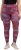 Ulla Popken Graphic Print Recycled Polyester Quick Dry Stretch Leggings Red - Jeans & Bukser i Store Størrelser – Plus Size - 