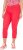 Ulla Popken Stretch Blend Bengaline Pants Neon Red - Jeans & Bukser i Store Størrelser – Plus Size - Jeans og bukser, EU 42-70