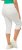 Ulla Popken Basic Capri Sarah Fit Jeans Snow White - Jeans & Bukser i Store Størrelser – Plus Size - Jeans og bukser, EU 42-70