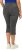 Ulla Popken Basic Capri Sarah Fit Jeans Gray - Jeans & Bukser i Store Størrelser – Plus Size - Jeans og bukser, EU 42-70