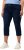Ulla Popken Cropped Stretch Blend Mony Jeans Blue Denim - Jeans & Bukser i Store Størrelser – Plus Size - Jeans og bukser, EU 42-70
