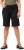 Ulla Popken Frayed Hemline Elastic Waistband Bermuda Shorts Black - Jeans & Bukser i Store Størrelser – Plus Size - Jeans og bukser, EU 42-70