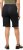 Ulla Popken Frayed Hemline Elastic Waistband Bermuda Shorts Black - Jeans & Bukser i Store Størrelser – Plus Size - Jeans og bukser, EU 42-70