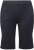 Ulla Popken Frayed Hemline Elastic Waistband Bermuda Shorts Navy - Jeans & Bukser i Store Størrelser – Plus Size - Jeans og bukser, EU 42-70