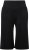 Ulla Popken Wide Leg Flared Bermuda Shorts Black - Jeans & Bukser i Store Størrelser – Plus Size - 