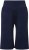 Ulla Popken Wide Leg Flared Bermuda Shorts Navy - Jeans & Bukser i Store Størrelser – Plus Size - 