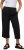 Ulla Popken Cropped Ruby Fit Pants Black - Jeans & Bukser i Store Størrelser – Plus Size - Jeans og bukser, EU 42-70