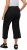 Ulla Popken Cropped Ruby Fit Pants Black - Jeans & Bukser i Store Størrelser – Plus Size - Jeans og bukser, EU 42-70
